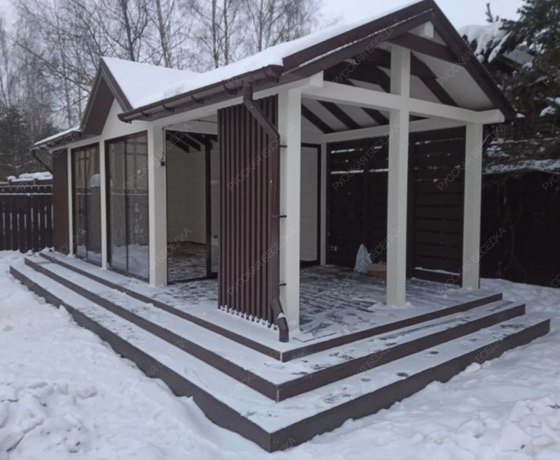 Закрытая беседка ШАЛЕ 2