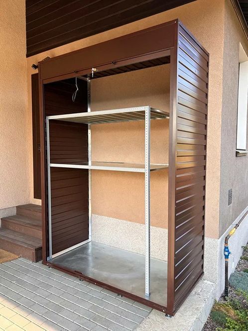 Металлический шкаф 1,80x2,40 разборный