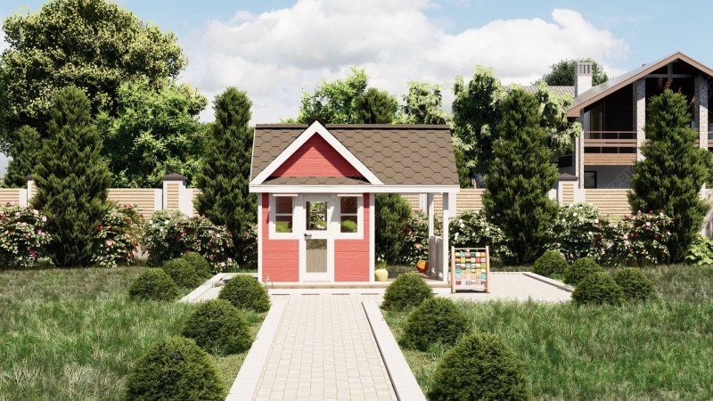 Детский домик Лесенка