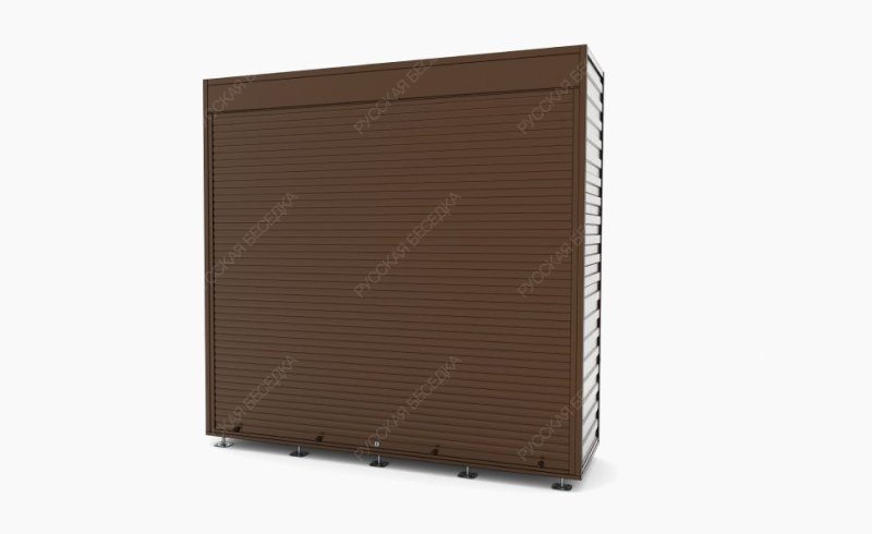 Металлический шкаф 2,40x2,40 разборный