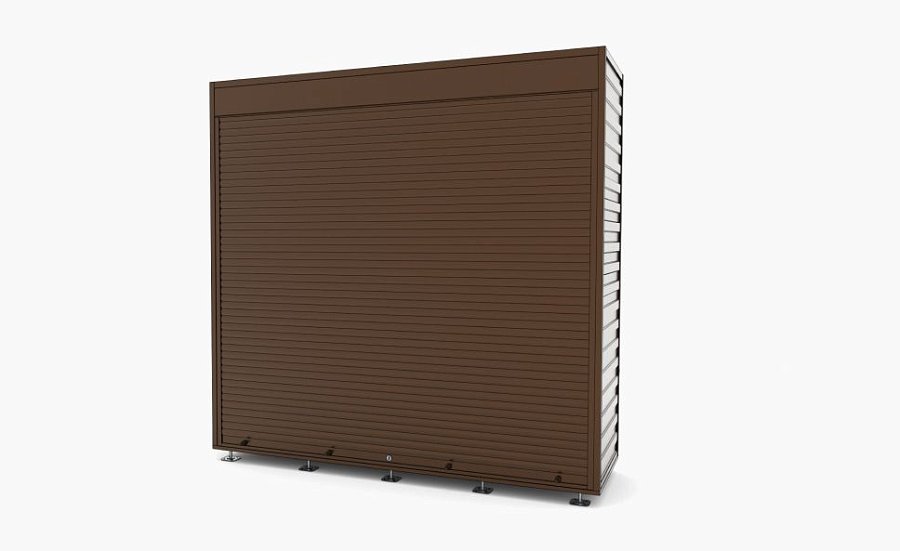 Металлический шкаф 2,40x2,40 разборный