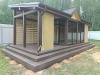 Закрытая беседка  ШАЛЕ