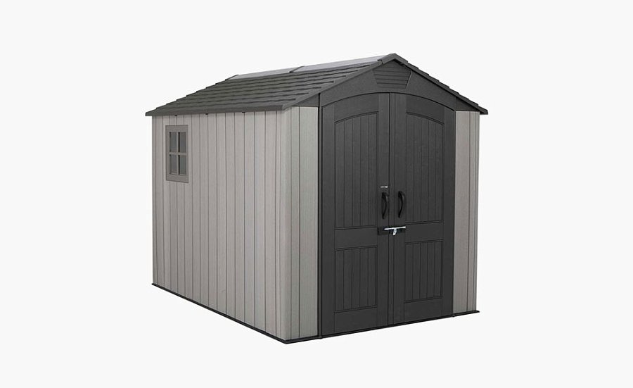 Сарай пластиковый WoodLook 7*9.5