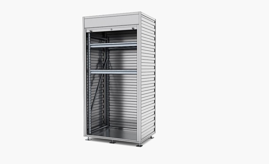 Металлический шкаф 1,20x2,40 разборный