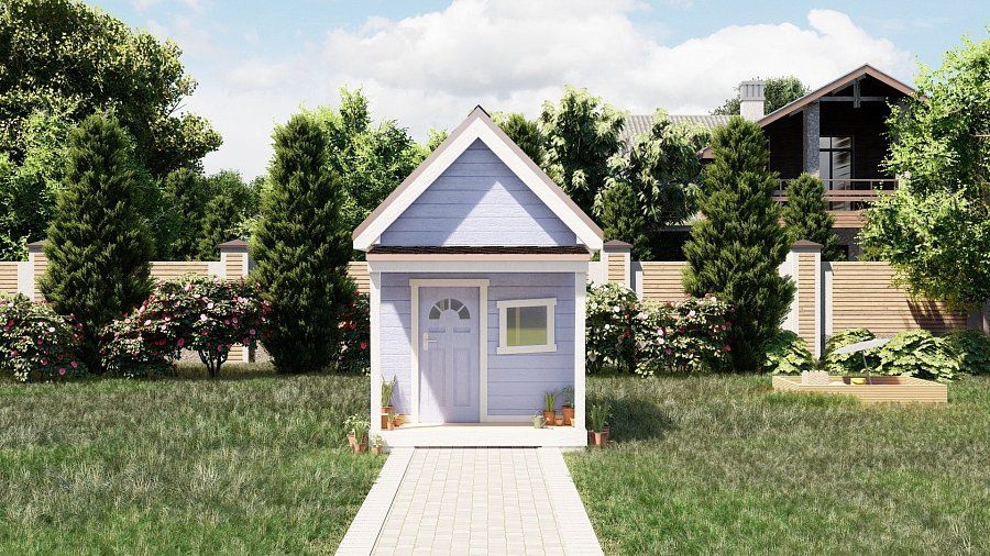 Детский домик Слоненок