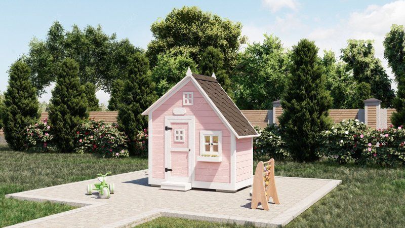 Детский домик Лисичка