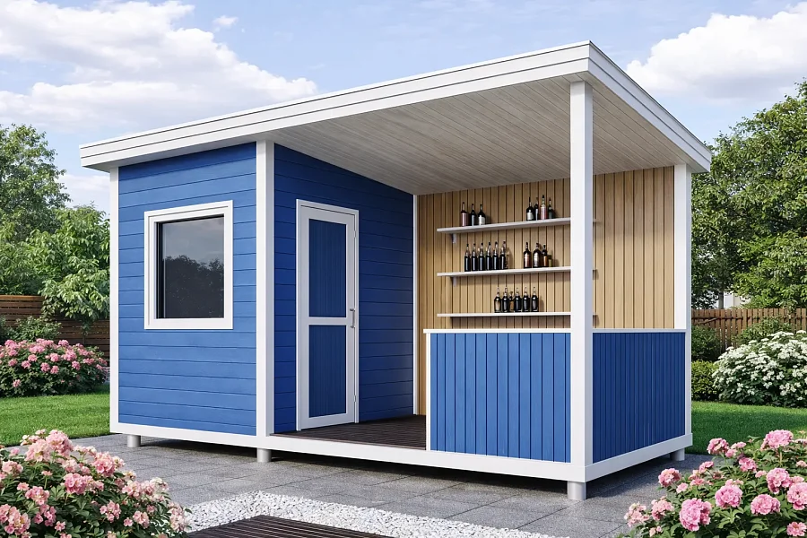 Хозблок Бирюз