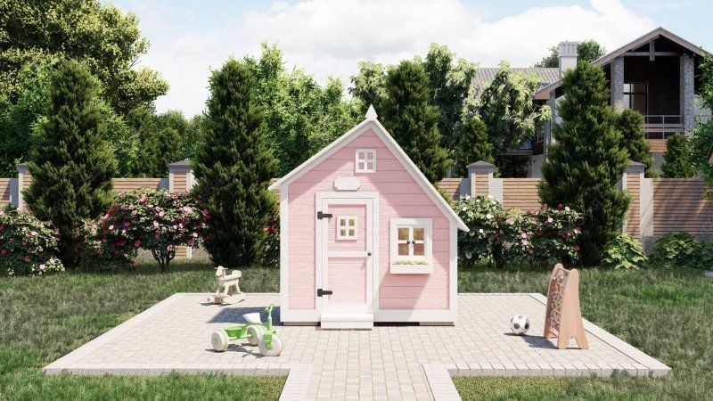 Детский домик Лисичка