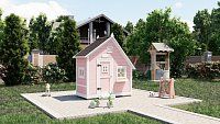 Детский домик Лисичка