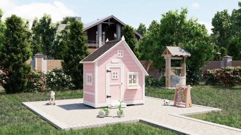 Детский домик Лисичка
