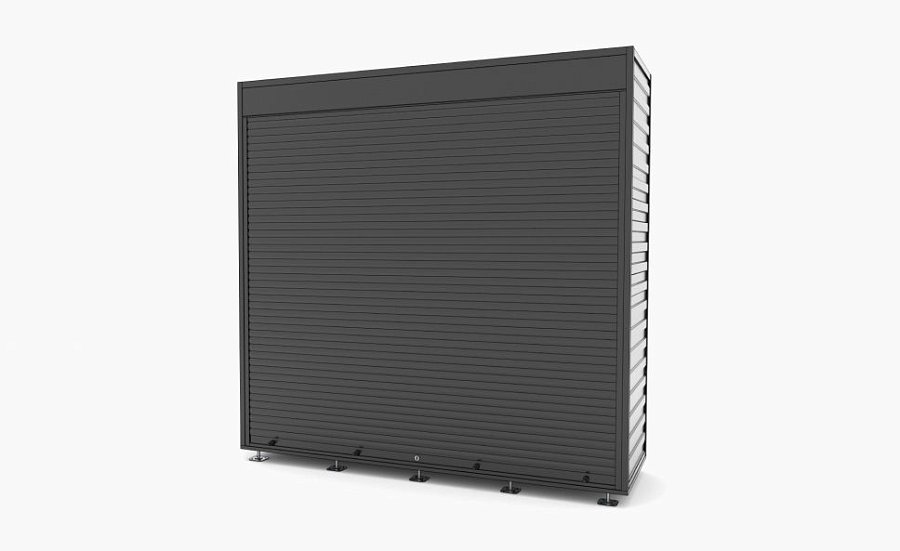 Металлический шкаф 2,40x2,40 разборный