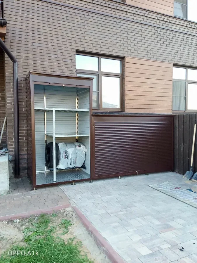 Металлический шкаф 1,20x2,40 разборный