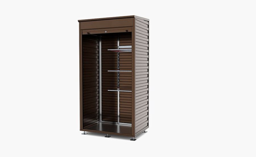 Металлический шкаф 1,20x2,40 разборный