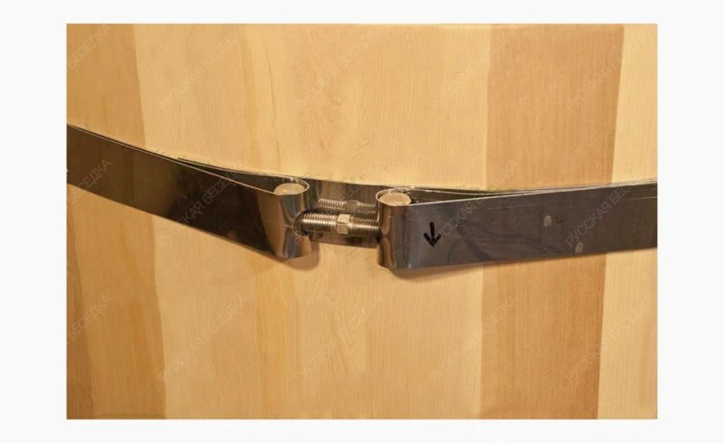 Купель круглая из кедра д110 1.1х1.1х1