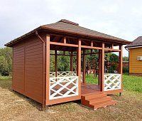 Квадратная беседка Бриз