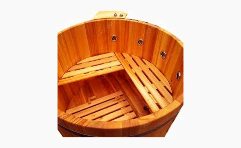 Купель овальная из кедра h120 / 78*140 / 4 см