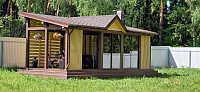 Закрытая беседка  ШАЛЕ