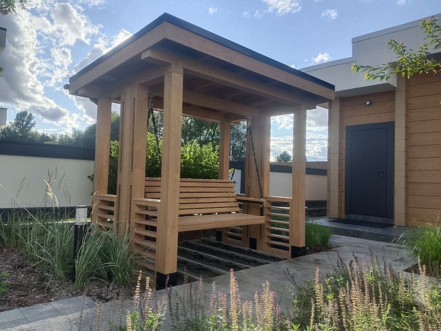 Пергола с качелями СОРРЕНТО