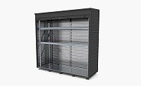Металлический шкаф 2,40x2,40 разборный