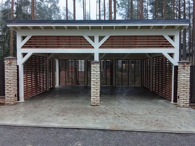 Навес односкатный СОКОЛ