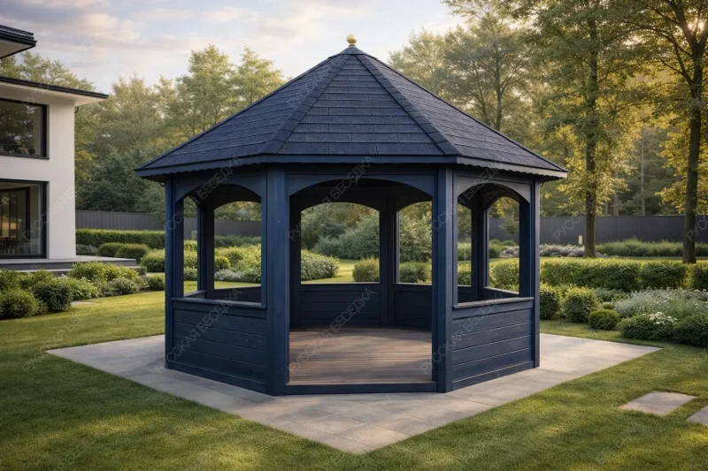 Восьмигранная беседка Наус