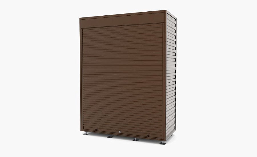 Металлический шкаф 1,80x2,40 разборный