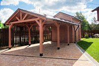 Навес для машин и гараж ШАТО