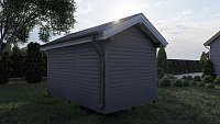 Закрытая беседка Провинция