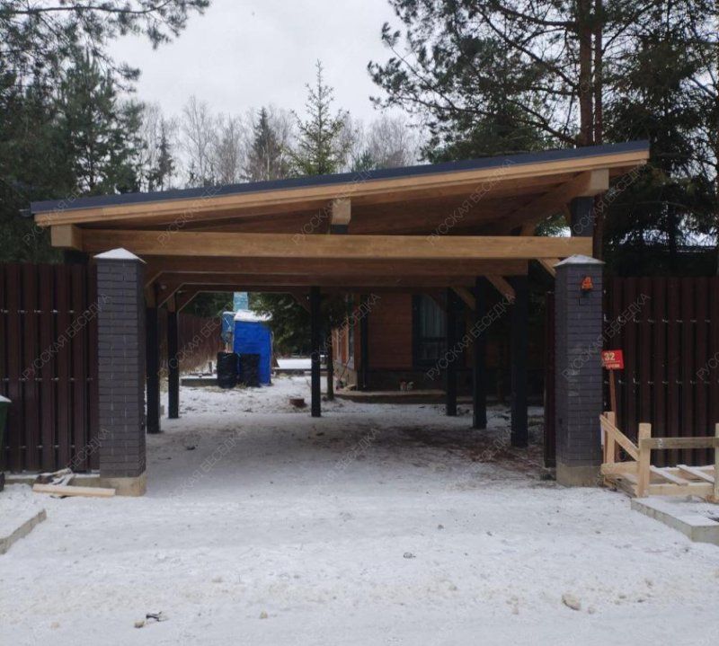 Навес односкатный ВЕСТВУД