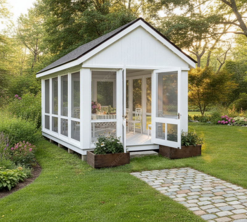 Закрытая беседка Лантана