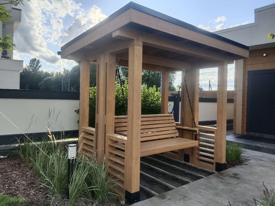 Пергола с качелями СОРРЕНТО