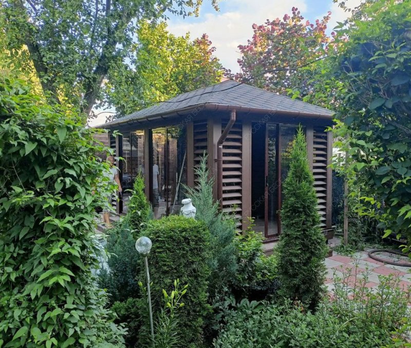 Закрытая беседка Балтика 3х5