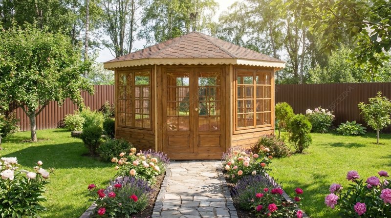 Закрытая беседка Дезира