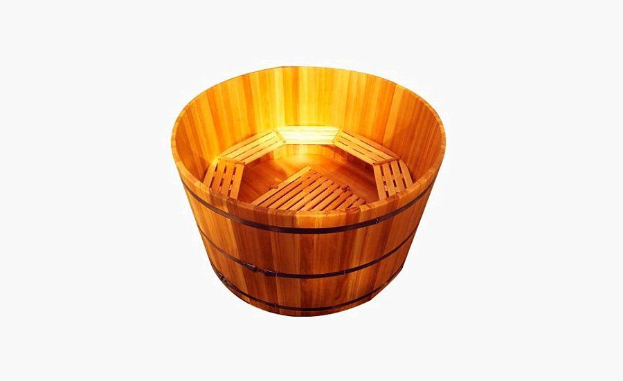 Купель круглая из кедра д150 1.5х1.5х1