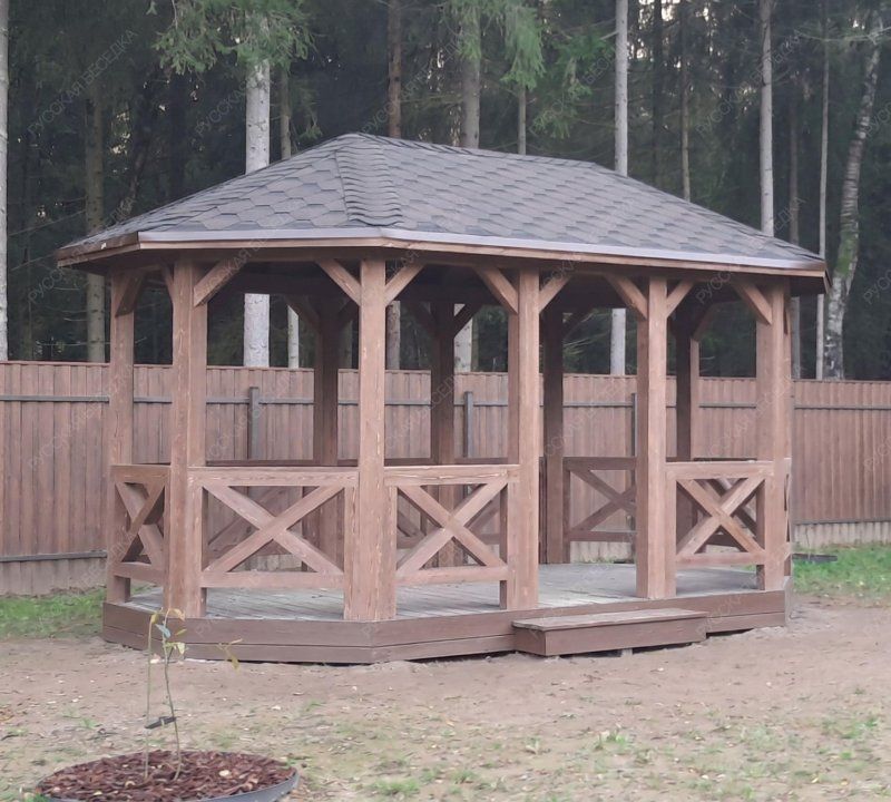 Овальная беседка ВЕЛЛА