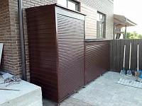 Металлический шкаф 1,20x2,40 разборный