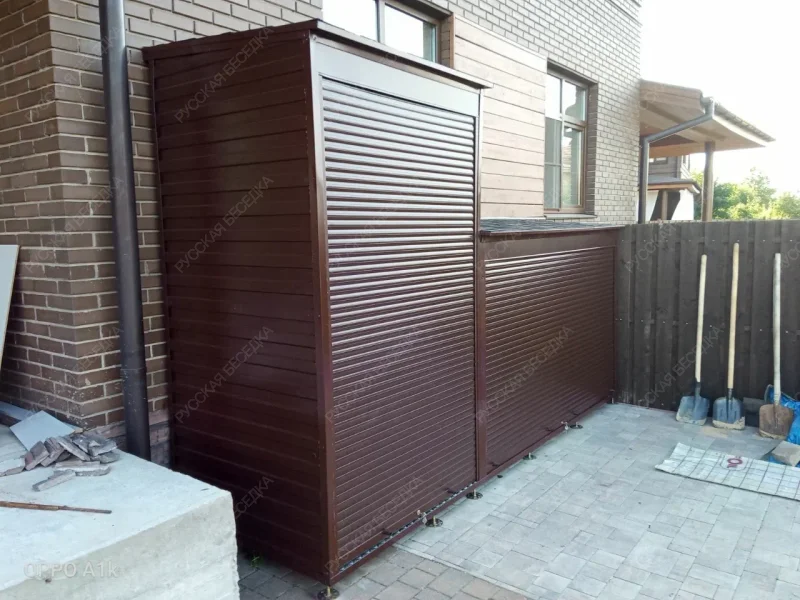 Металлический шкаф 1,20x2,40 разборный