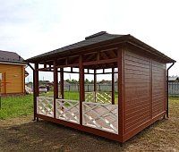 Квадратная беседка Бриз