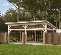 Навес односкатный СОКОЛ