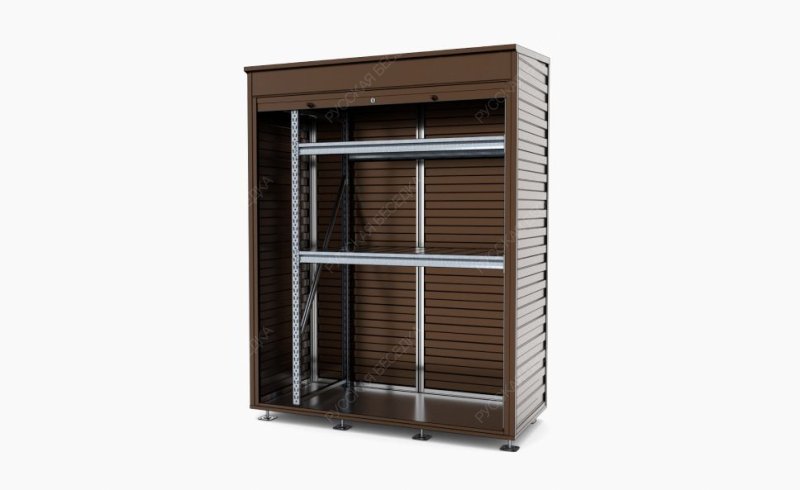 Металлический шкаф 1,80x2,40 разборный