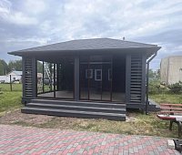 Закрытая беседка Балтика 4х6