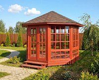 Закрытая беседка ДАНИЯ