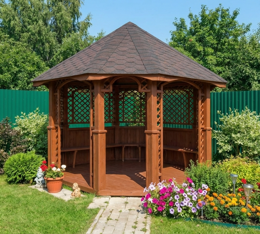 Угловая беседка Умбра