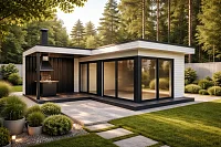 Угловая беседка Камчатка