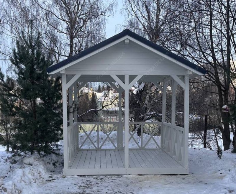 Квадратная беседка АРГО