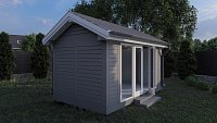 Закрытая беседка Провинция