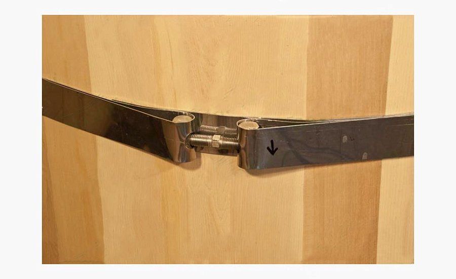 Купель круглая из кедра д150 1.5х1.5х1