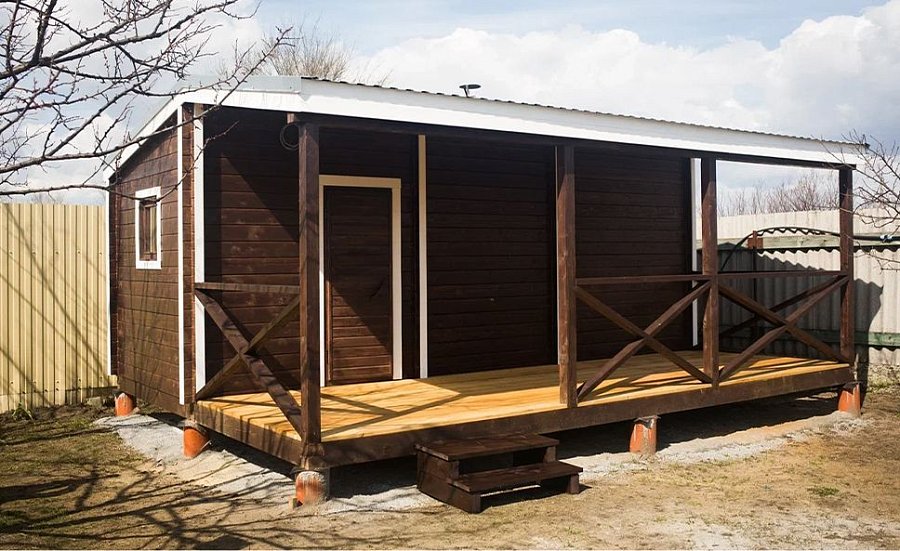 Баня Рада 6x2,3 c террасой