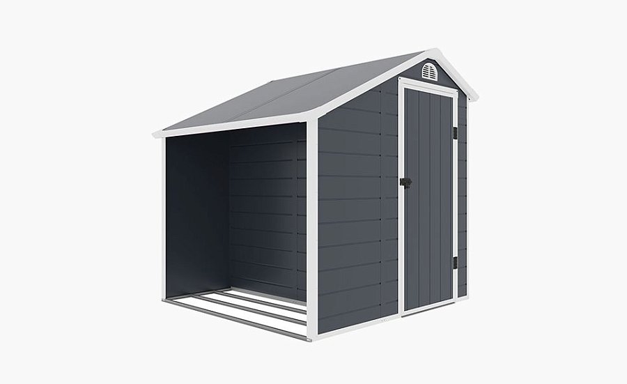 Сарай-дровница пластиковый Black Fox Modernist D 3,4м2